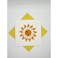 Sun Quilled Card-PCQC10999