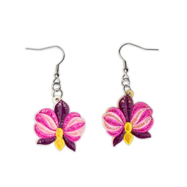 Orchid Earrings