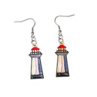 Lighthouse Quilled Earrings-PCQE12134