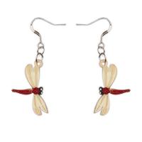 Dragonfly Quilled Earrings-PCQE12171