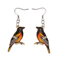 Oriole Quilled Earrings-PCQE12172