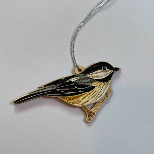 Chickadee Quilled Ornament