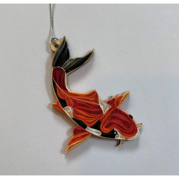 Koi Quilled Ornament