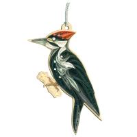 Pileated Woodpecker Quilled Ornament-PCQO11193