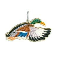 Mallard Duck Quilled Ornament-PCQO12195
