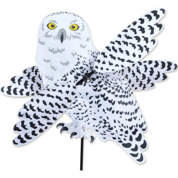 Snowy Owl Whirligig Spinner