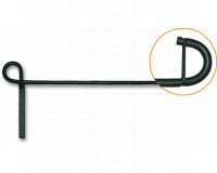3 pc collapsable. Reinforced Garden Flag Pole-PD23951