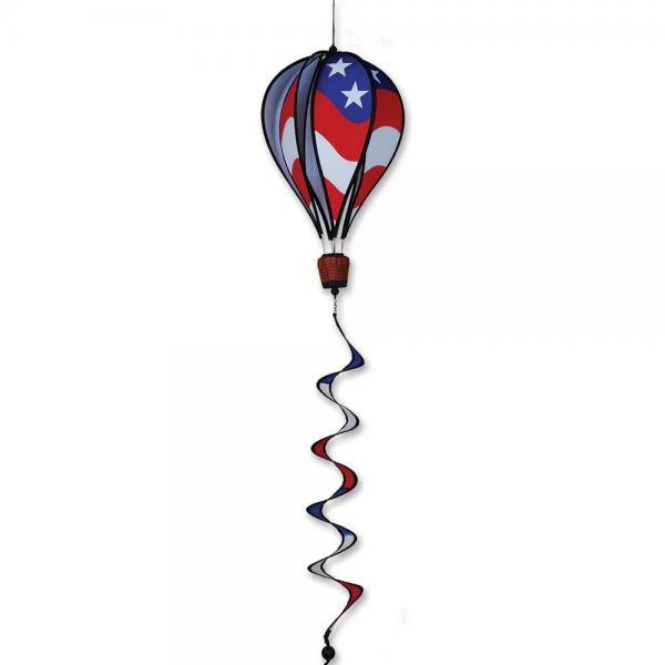 16 inch Patriotic Hot Air Balloon with Tail