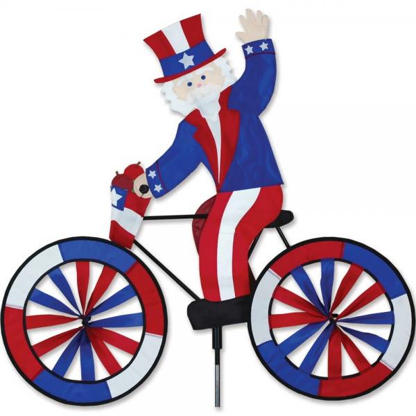 Uncle Sam Bicycle Spinner