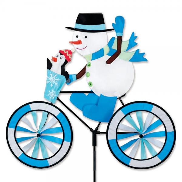 Snowman Bicycle Spinner