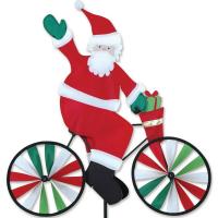 20 inch Santa Bicycle Spinner-PD26869