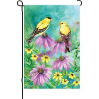 Summer Goldfinches Garden Flag-PD56036