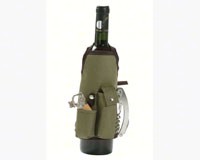 Deluxe Wine Bottle Apron - Olive-PRIME2040OL