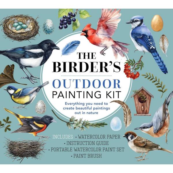 The Birder's Outdoor Painting Kit The Birder's Outdoor Painting Kit