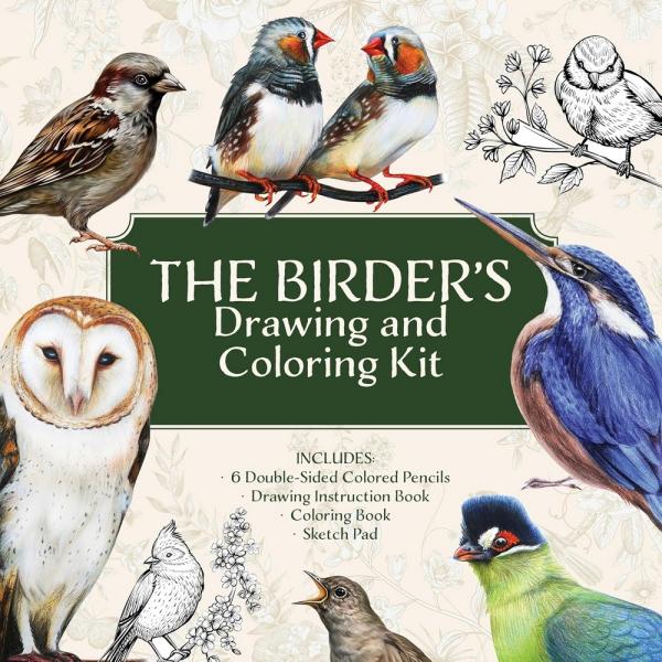The Birder's Drawing and Color The Birder's Drawing and Color