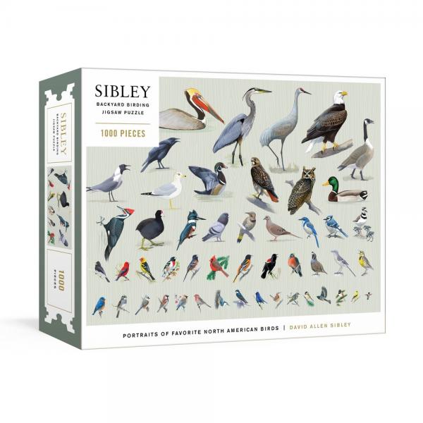 Sibley Backyard Birding 1000 Piece Puzzle Sibley Backyard Birding 1000 Piece Puzzle