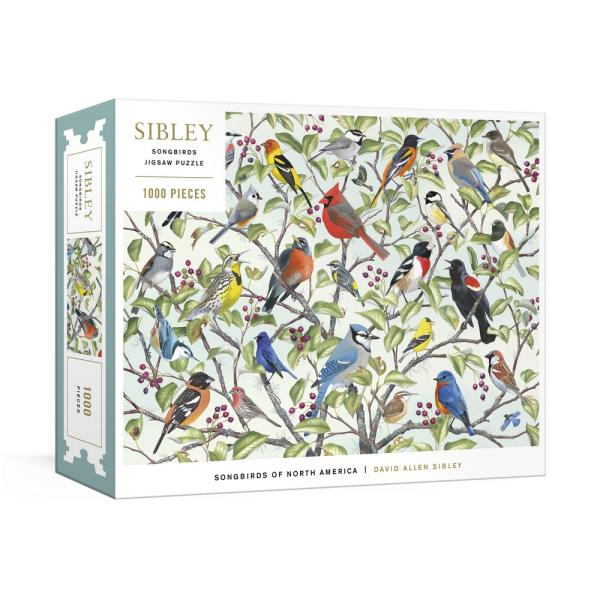 Sibley Songbirds Puzzle 1000 pcs