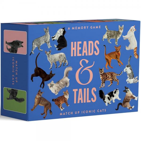 Cats A Heads & Tails Memory Game