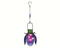 Solar Flower Lantern Purple Iris-REGAL11460