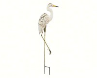 Solar Bird Stake Egret-REGAL11535