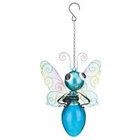 Solar Butterfly Lantern Blue-REGAL11574