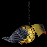 Bird Solar Lantern Gold Finch-REGAL12550