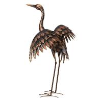 Bronze Crane 28 Inch Wings Out-REGAL13068
