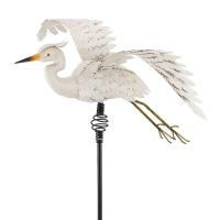 Egret Bird Bouncie Stake-REGAL13257
