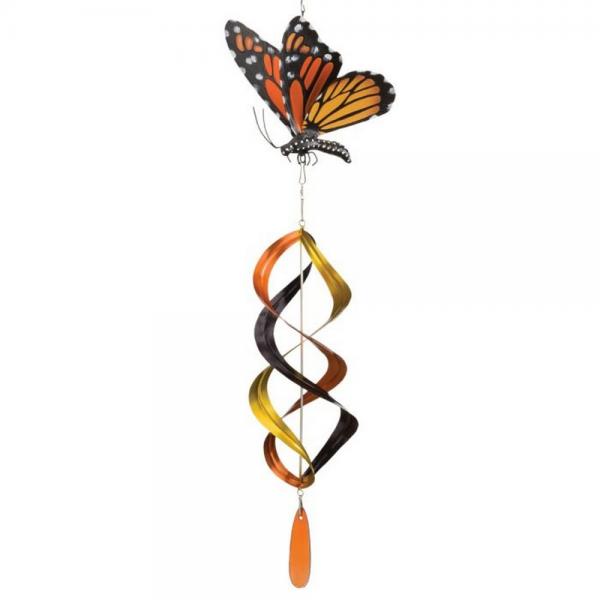 Hanging Wind Spinner Monarch