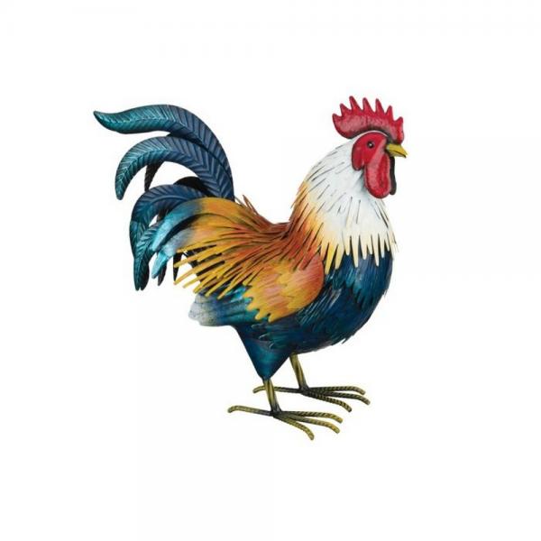 Golden Duckwing Rooster Decor