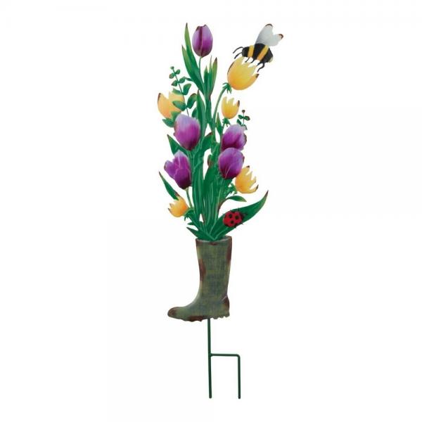 Boot Flower Stake