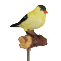 Songbird Solar/Sound Stake Goldfinch  (must order in 2's)-REGAL13923
