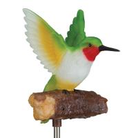 Songbird Solar/Sound Stake Hummingbird  (must order in 2's)-REGAL13924