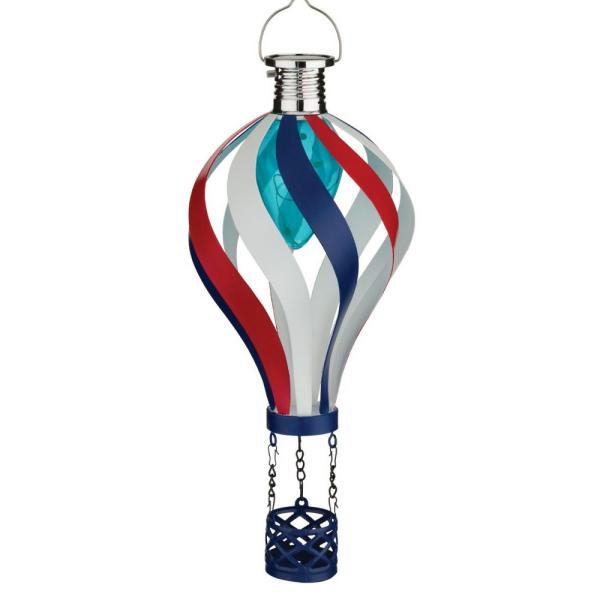 Americana Hot AIr Balloon Solar Lantern