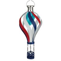 Americana Hot AIr Balloon Solar Lantern-REGAL14316