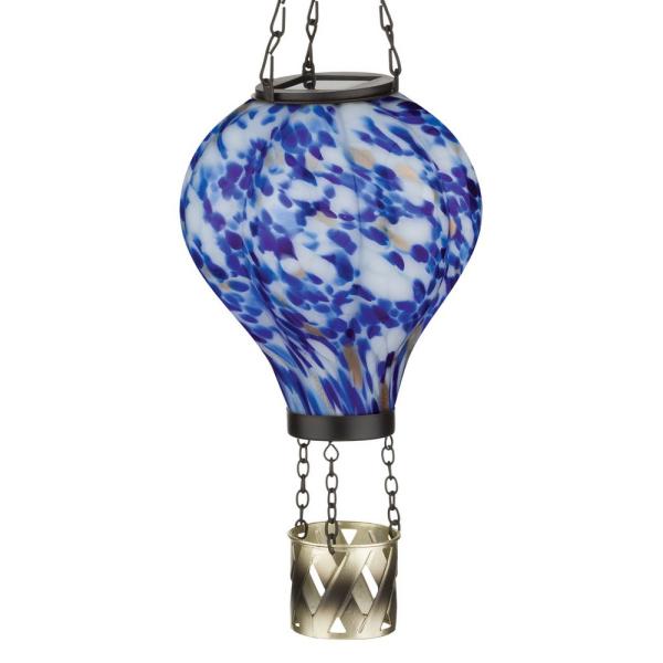 Murano HAB Solar Lantern Small - White/ Blue
