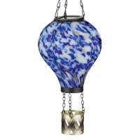 Murano HAB Solar Lantern Small - White/ Blue-REGAL14450