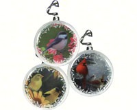 Glass Bird Ornaments 3 pack-REP063