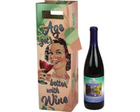 Age Better with Wine Wine Gift Bag-REP2281