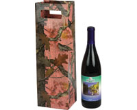 Pink Camo Wine Gift Bag-REP2283