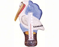 Thermometer Small Bird Pelican and Pier-SE2170708