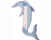 Leaping Dolphin Small Window Thermometer-SE2172002