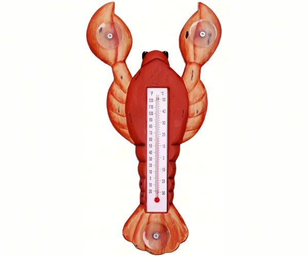 Red Lobster Small Window Thermometer
