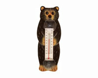 Brown Bear Small Window Thermometer-SE2174001