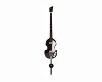 Black 4-String Bass Guitar Single Wallhook-SE3153941