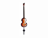 Orange & Black 4-String Bass Guitar Single Wallhook-SE3153942