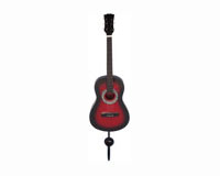 Red & Black Spanish Guitar Single Wallhook-SE3153952