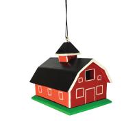 Red Barn Bird House-SE3880210