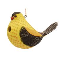 Fat Goldfinch Bird House-SE3880306