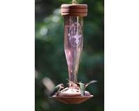 Amethyst UnEtched hummingbird Lantern Feeder-SE4053